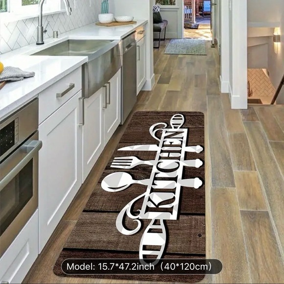 Kitchen Floor Rugs. Set of 3. - Picture 3 of 7